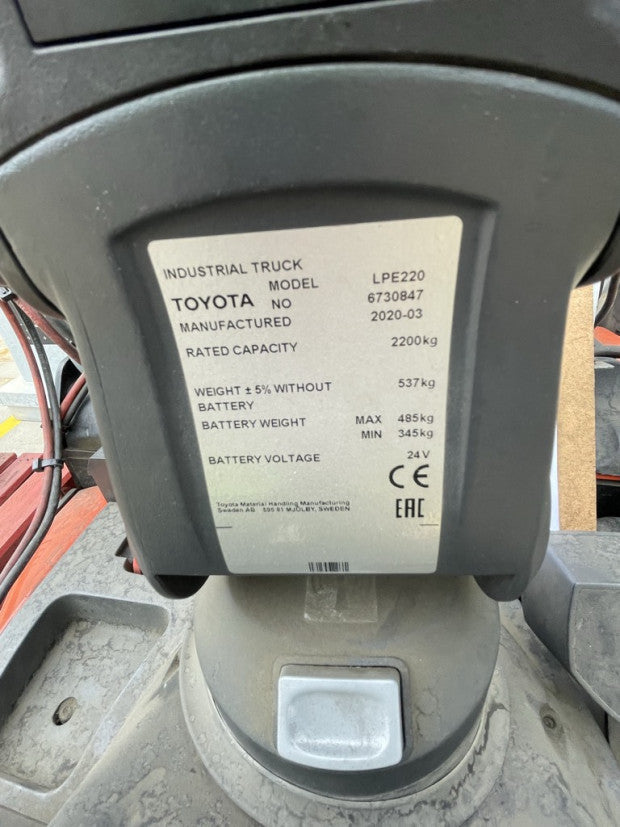 2019 BT LPE200 - FU18325