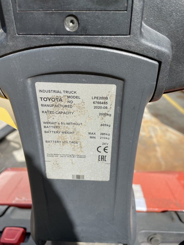 2019 BT LPE200B - FU18554