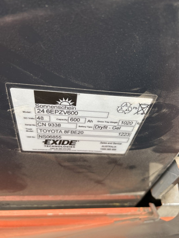 2019 Toyota 8FBE20 - FU18594