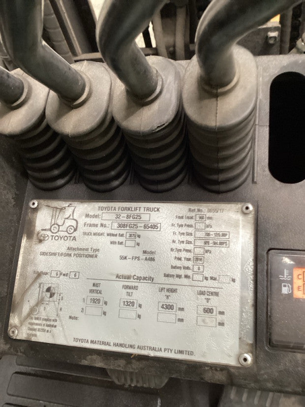 2016 Toyota 32-8FG25 - FU18613