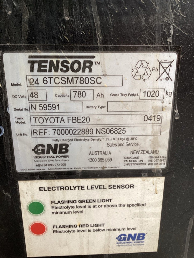 2019 Toyota 8FBE20 - FU18706