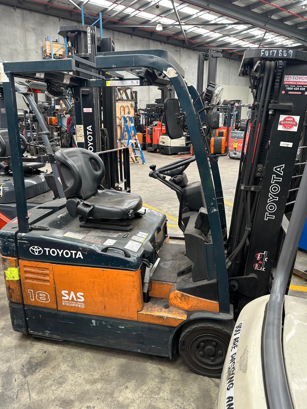 Toyota 7FBE18 2007 - FU17889