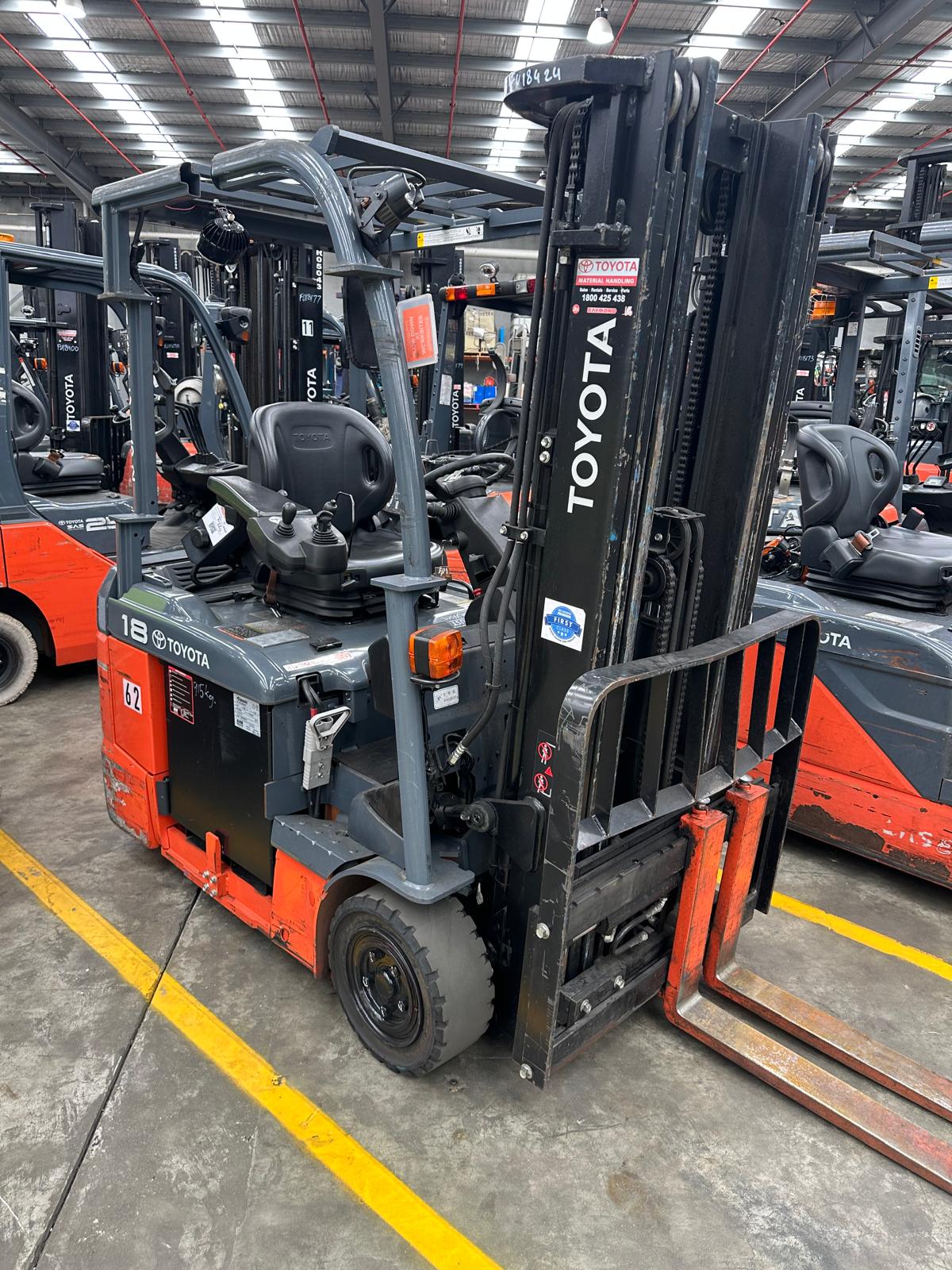 Toyota 8FBE18 2017 - FU18424