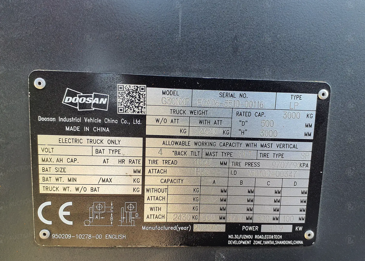 Doosan G30NXP 2021