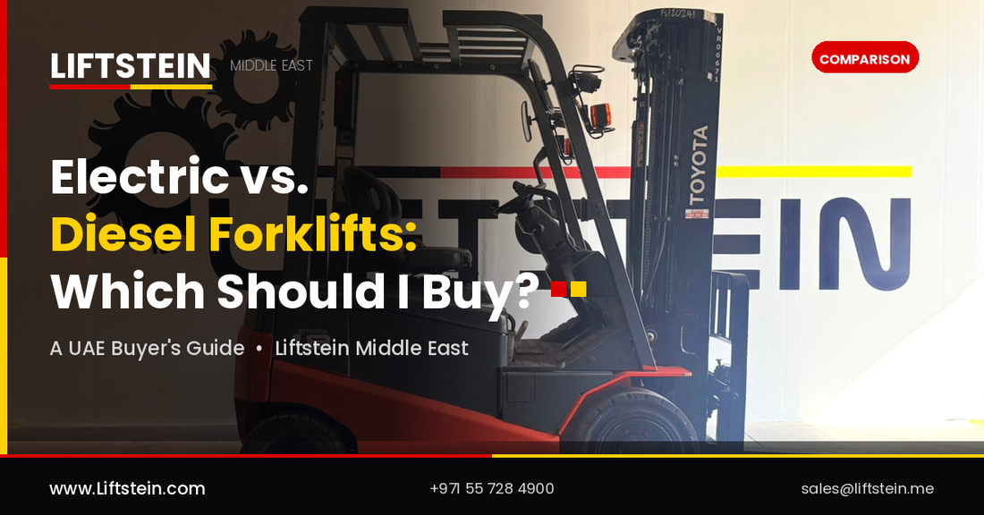 Electric vs. Diesel Forklifts: Which One Should I Buy?